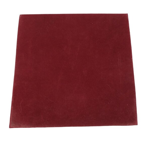 VTG Ornate Lady on Marble Hand Painted Decorative 9" Plate in Red Velvet - Picture 7 of 9